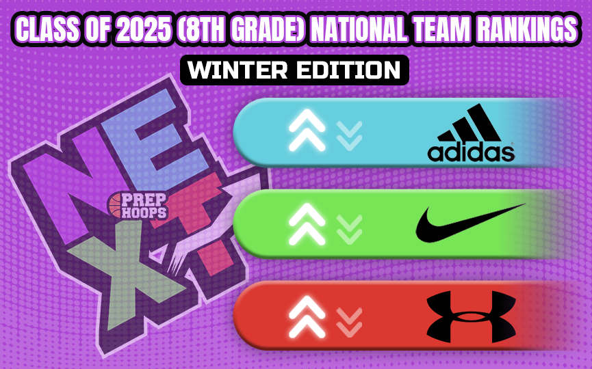 Class of 2025 (8th Grade) National Team Rankings: Winter Edition