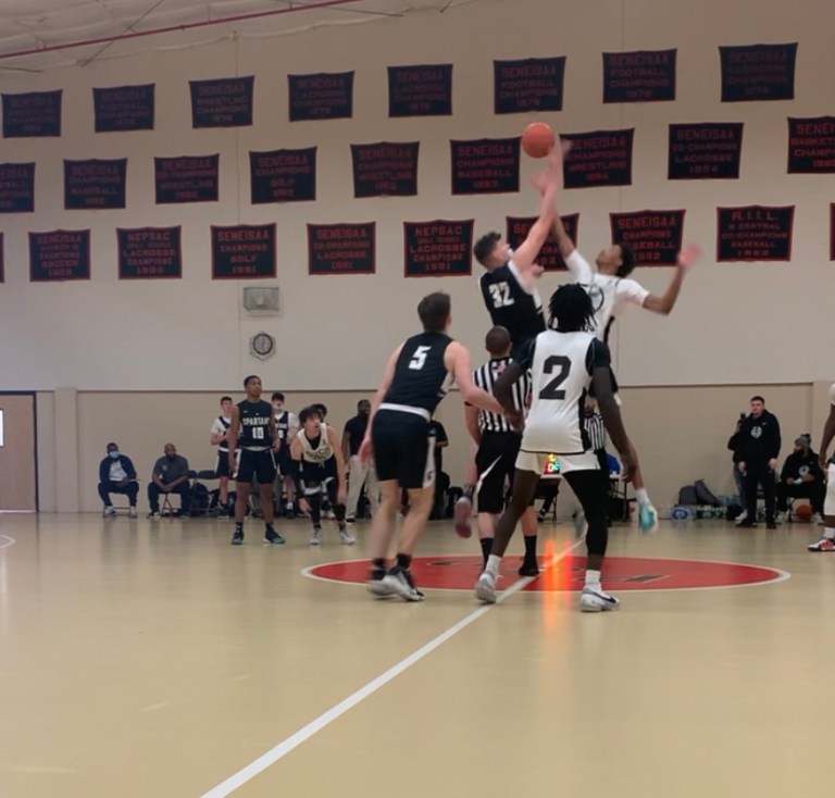 Bigs &amp; Wings from the RI Elite vs. Team Spartans 17U Battle