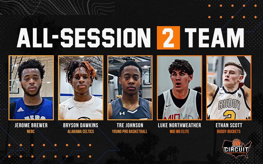 Prep Hoops Circuit – The All Session 2 Team