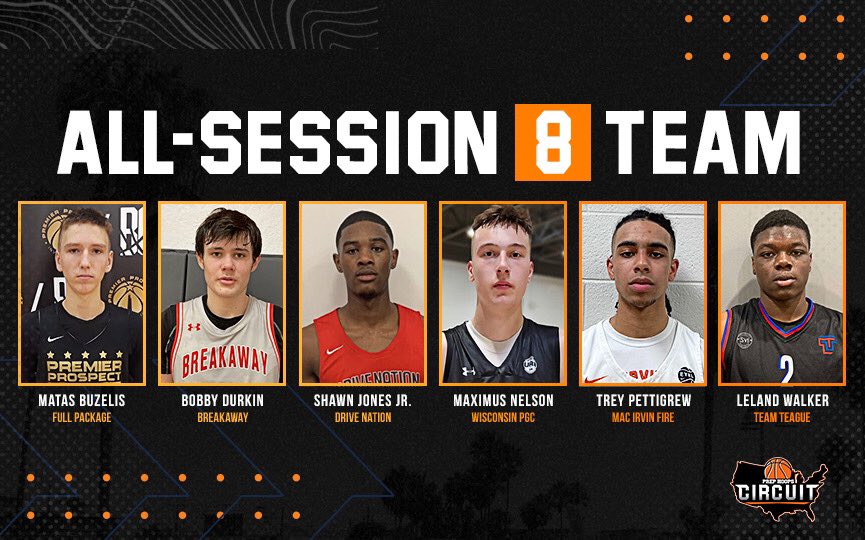Prep Hoops Circuit – The All Session 8 Team