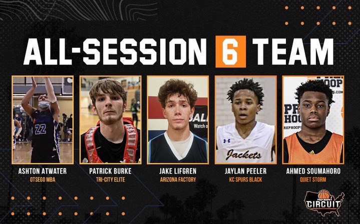 Prep Hoops Circuit – The All Session 6 Team