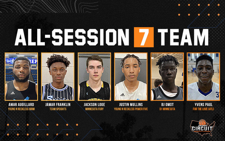 Prep Hoops Circuit – The All Session 7 Team