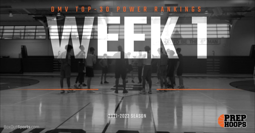 DMV Top-30 Power Rankings: Week 1