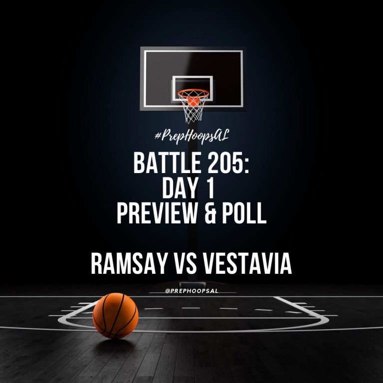 Battle 205: Day 1 Preview and Poll (Ramsay vs Vestavia)