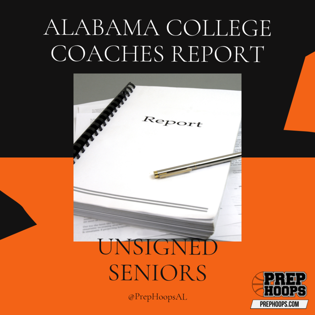 Alabama College Coaches Report 'Unsigned Seniors'