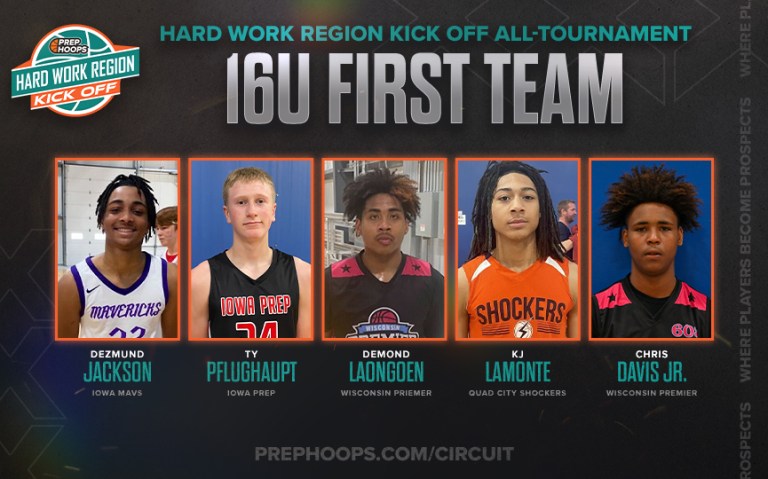 Hard Work Region Kick Off: 16U All-Tournament Teams