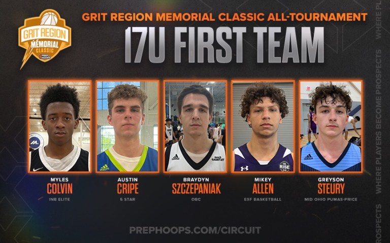 Grit Memorial Classic: 17 U All Tournament Teams
