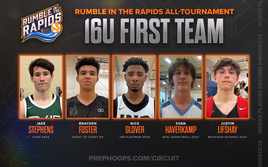 Rumble in the Rapids: 16 U All Tournament Teams