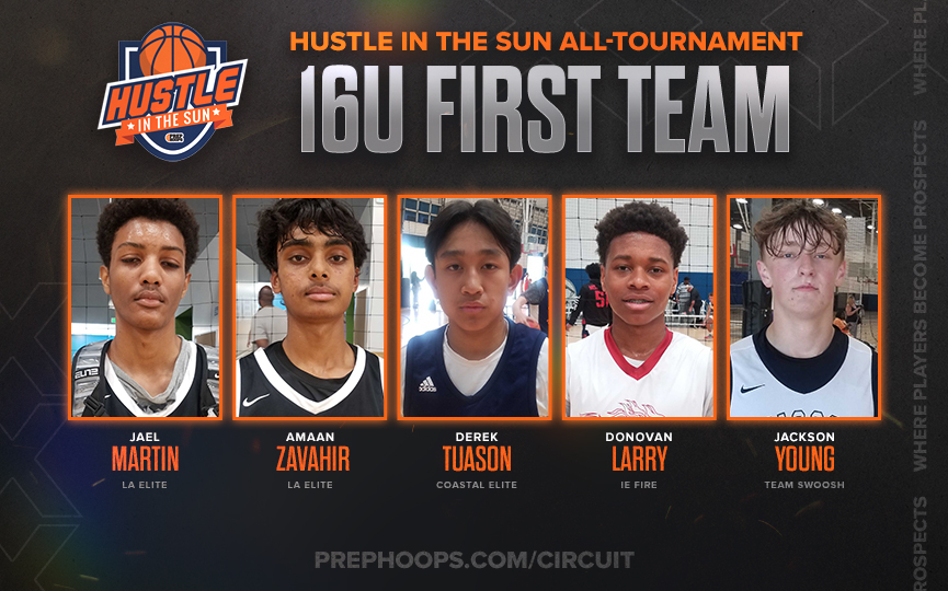 Hustle In The Sun Recap: 16U All Tournament Team
