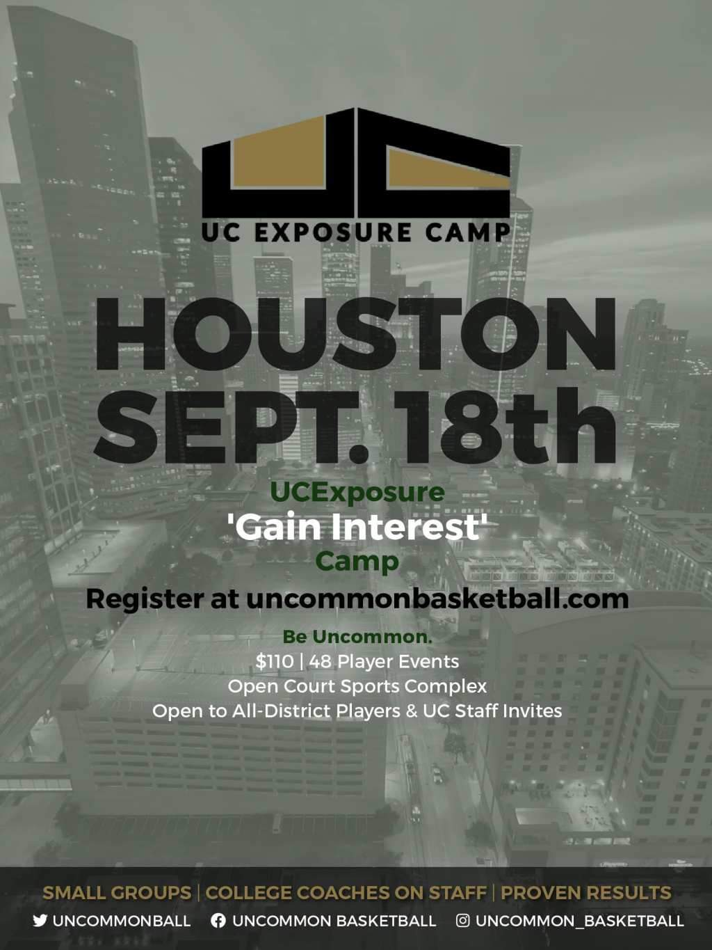 UnCommon Basketball Exposure Camp (Houston) PREVIEW