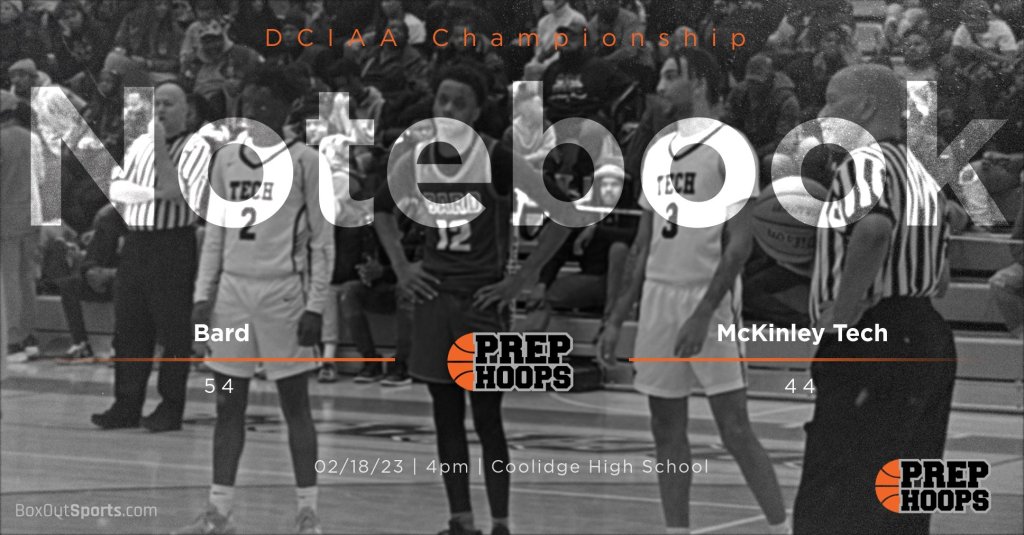 DCIAA Championship Notebook