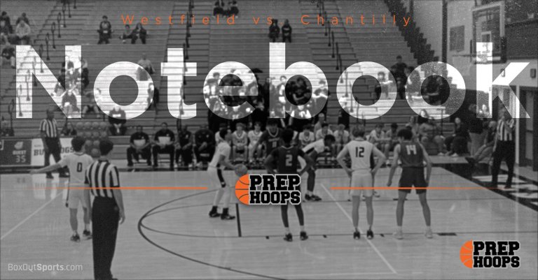 Westfield vs. Chantilly Notebook