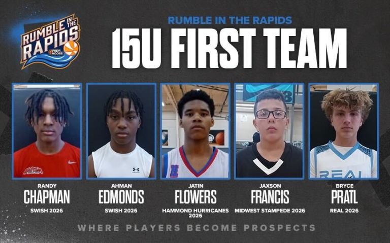 Rumble In The Rapids 15u All-Tournament Team