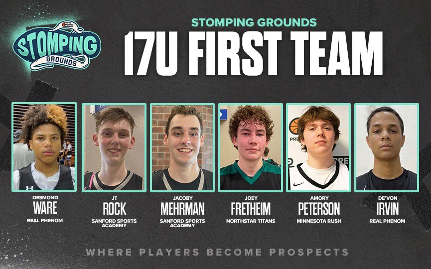 #PHStompingGrounds: 17U First Team All Tournament