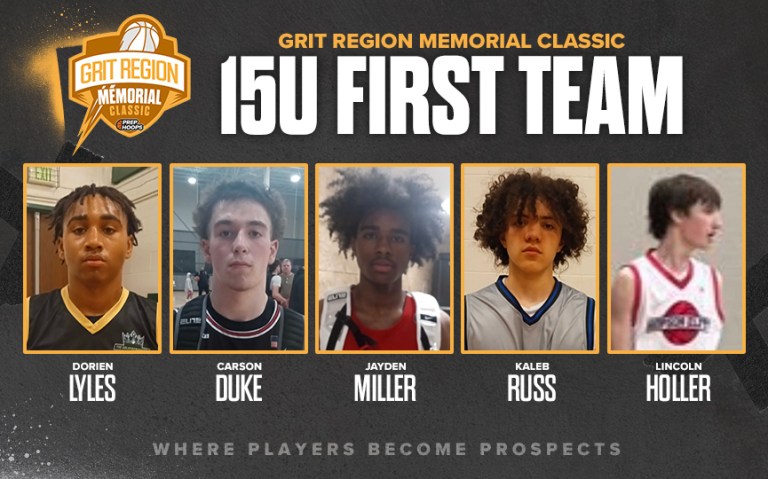 Grit Region Memorial Classic - 15u 1st Team All-Tournament