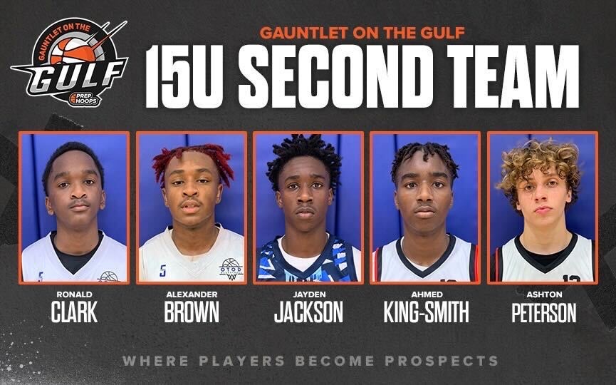 Gauntlet on the Gulf: 15U All-Tournament Second Team