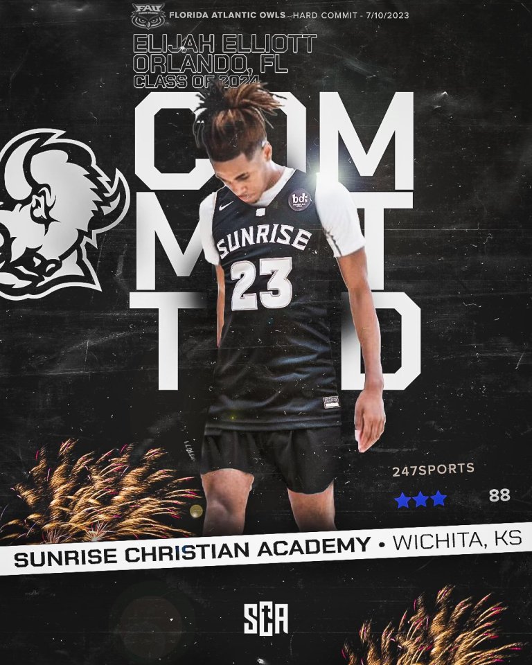 Elijah Elliott Transfers To Sunrise Christian