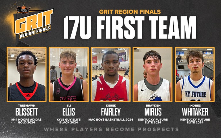 Prep Hoops Circuit Grit Region Finals - 17u All-Tournament Teams
