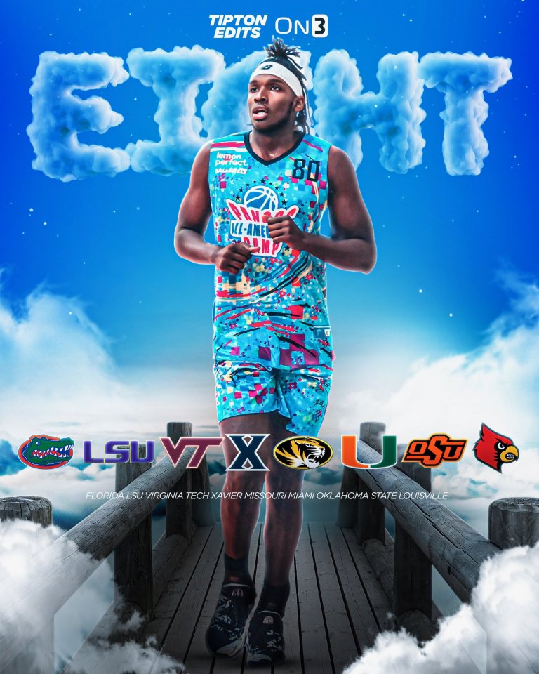 2024 PF Ryan Jones Jr. Names Top 8 Schools