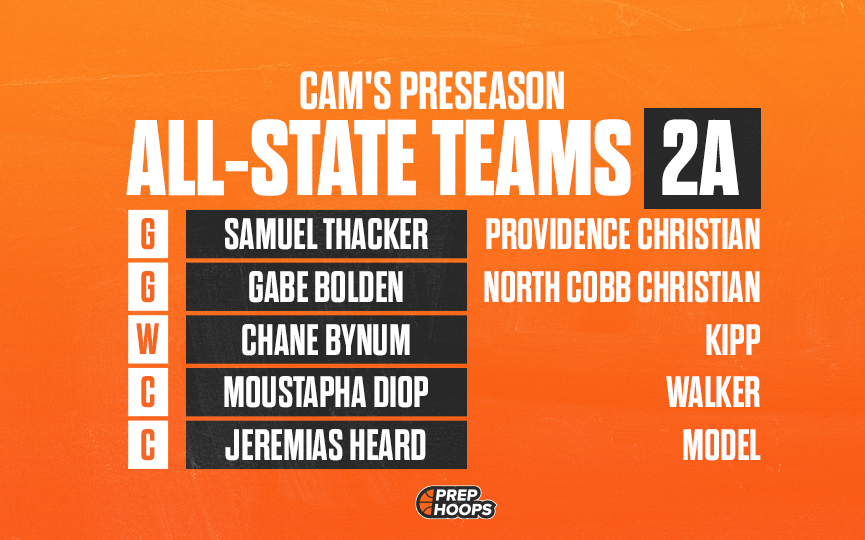 Cam's Preseason All-State Teams: 2A