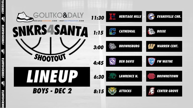 2023 Sneakers For Santa Shootout Preview