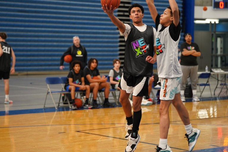 Prep Hoops Next Camp Team 2 vs Team 6 Prospects