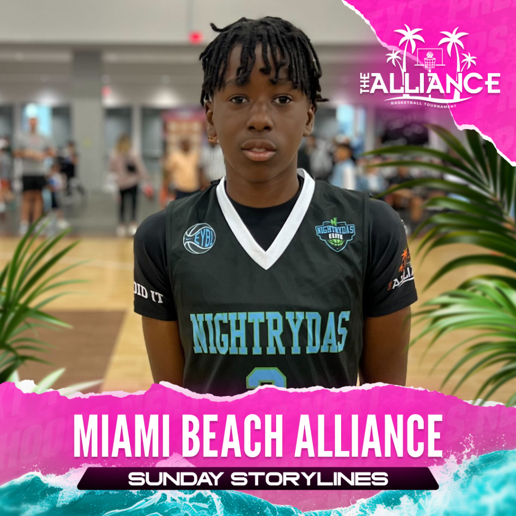 Miami Beach Alliance: Sunday Storylines