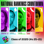 National Rankings Countdown: Class of 2029 (25-21)
