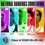 National Rankings Countdown: Class of 2028 (20-16)