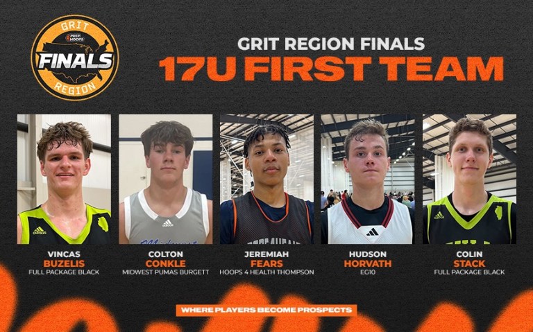 Prep Hoops Grit Region Finals - 17u All-Tournament Teams