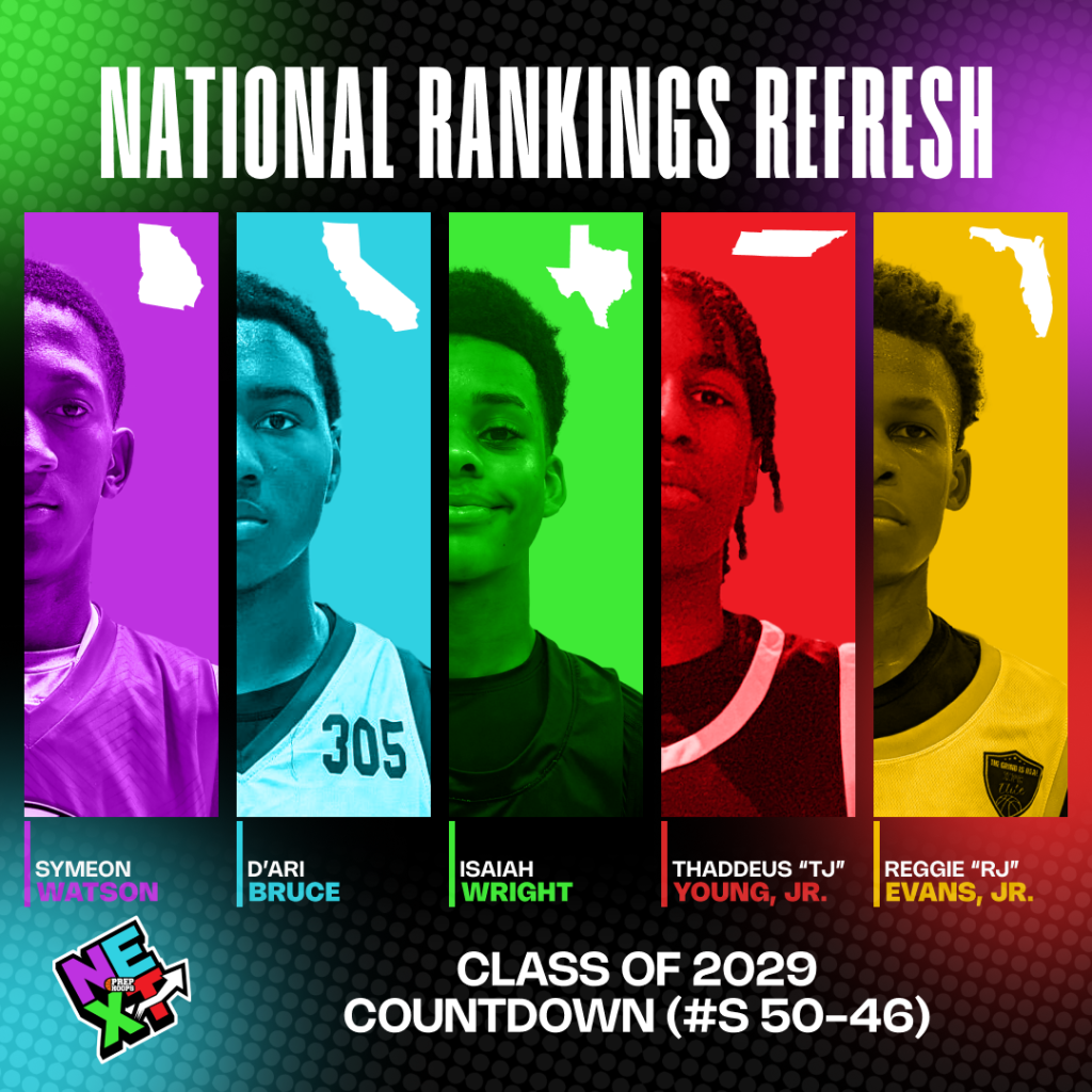 National Rankings Refresh: Class of 2029 Countdown (#s 50-46)
