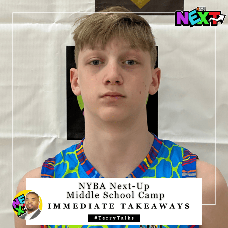 NYBA Next-Up Middle School Camp Immediate Takeaways