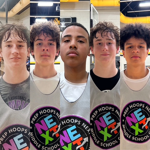 NEXT Middle School Camp Texas: 2029 All-NEXT Team