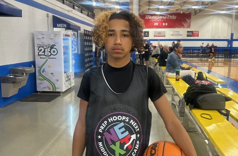 <span class="pn-tooltip pn-player-link">
        <span class="name-pointer">Prephoopsnext Middle School Camp- Indiana: Camp Standouts</span>
        <span class="info-box not-prose" style="background: linear-gradient(to bottom, rgba(247,101,23, 0.95) 0%,rgba(247,101,23, 1) 100%)">
            <a href="https://prephoops.com/2025/03/prephoopsnext-middle-school-camp-indiana-camp-standouts/" class="link-wrap">
                                    <span class="player-img"><img src="https://prephoops.com/wp-content/uploads/sites/2/2025/03/IMG_2974-crop-1613x1059-1743369259.jpg?w=150&h=150&crop=1" alt="Prephoopsnext Middle School Camp- Indiana: Camp Standouts"></span>
                
                <span class="player-details">
                    <span class="first-name">Prephoopsnext</span>
                    <span class="last-name">Middle School Camp- Indiana: Camp Standouts</span>
                    <span class="measurables">
                                            </span>
                                    </span>
                <span class="player-rank">
                                                        </span>
                                    <span class="state-abbr"></span>
                            </a>

            
        </span>
    </span>
