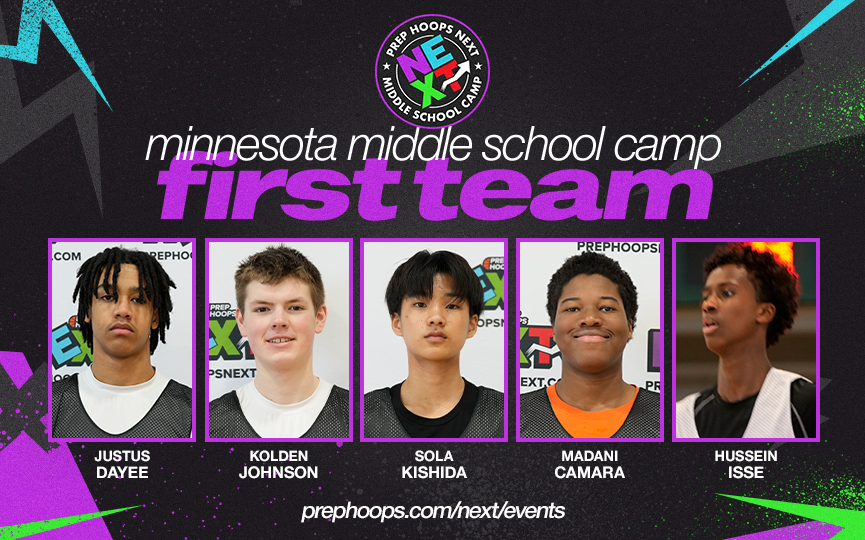 Minnesota Middle School Camp 1st Team and 2nd Team