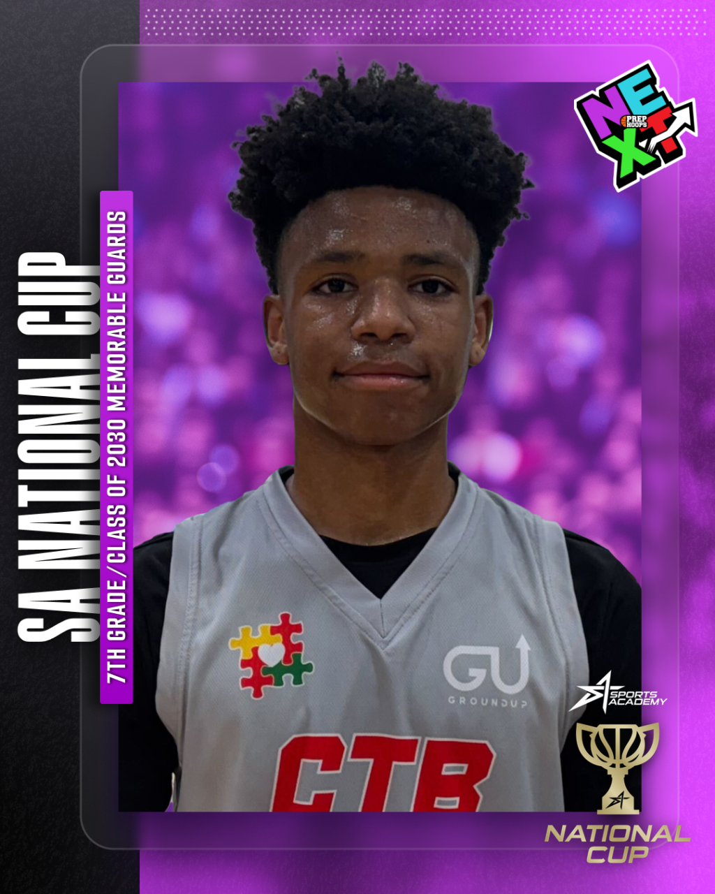 SA National Cup: 7th Grade/Class of 2030 Memorable Guards