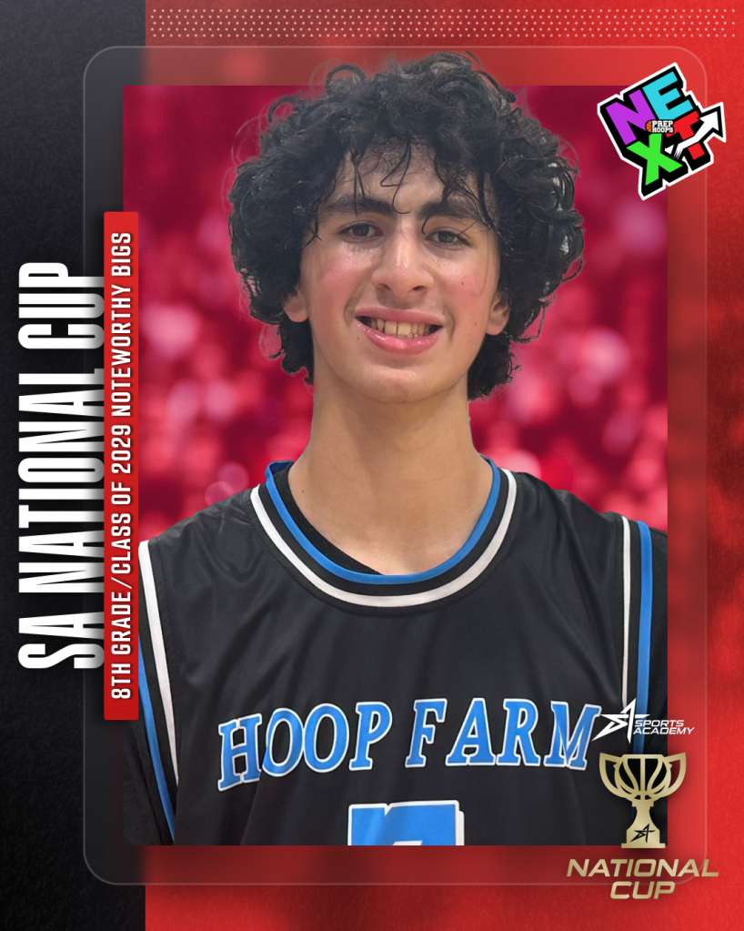 SA National Cup: 8th Grade/Class of 2029 Noteworthy Bigs