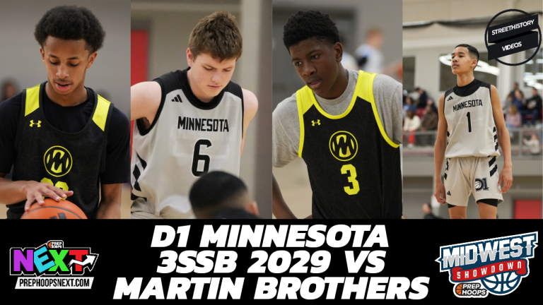 Martin Brothers 14U vs D1 Minnesota 3SSB 2029 Prospects