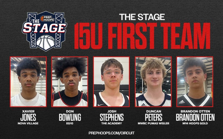 The Stage 15U All Tournament Team