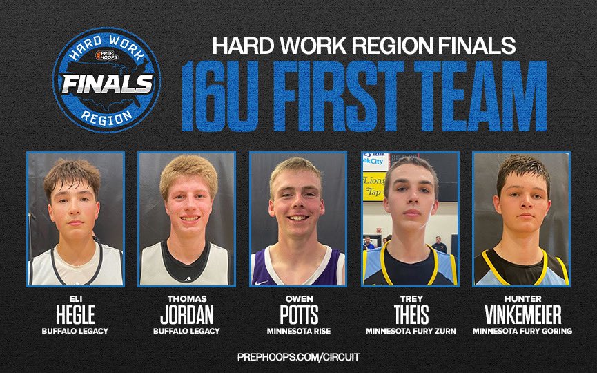 Hard Work Finals: The 16u All Tournament Team