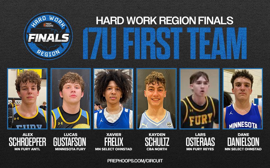 Hard Work Finals: 17U All Tournament Team