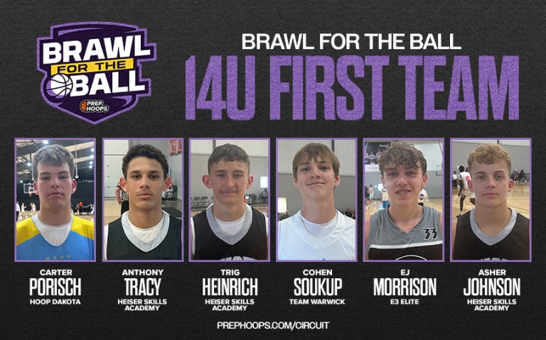 #PHBrawlForTheBall: 14U First-Team All-Tournament Team