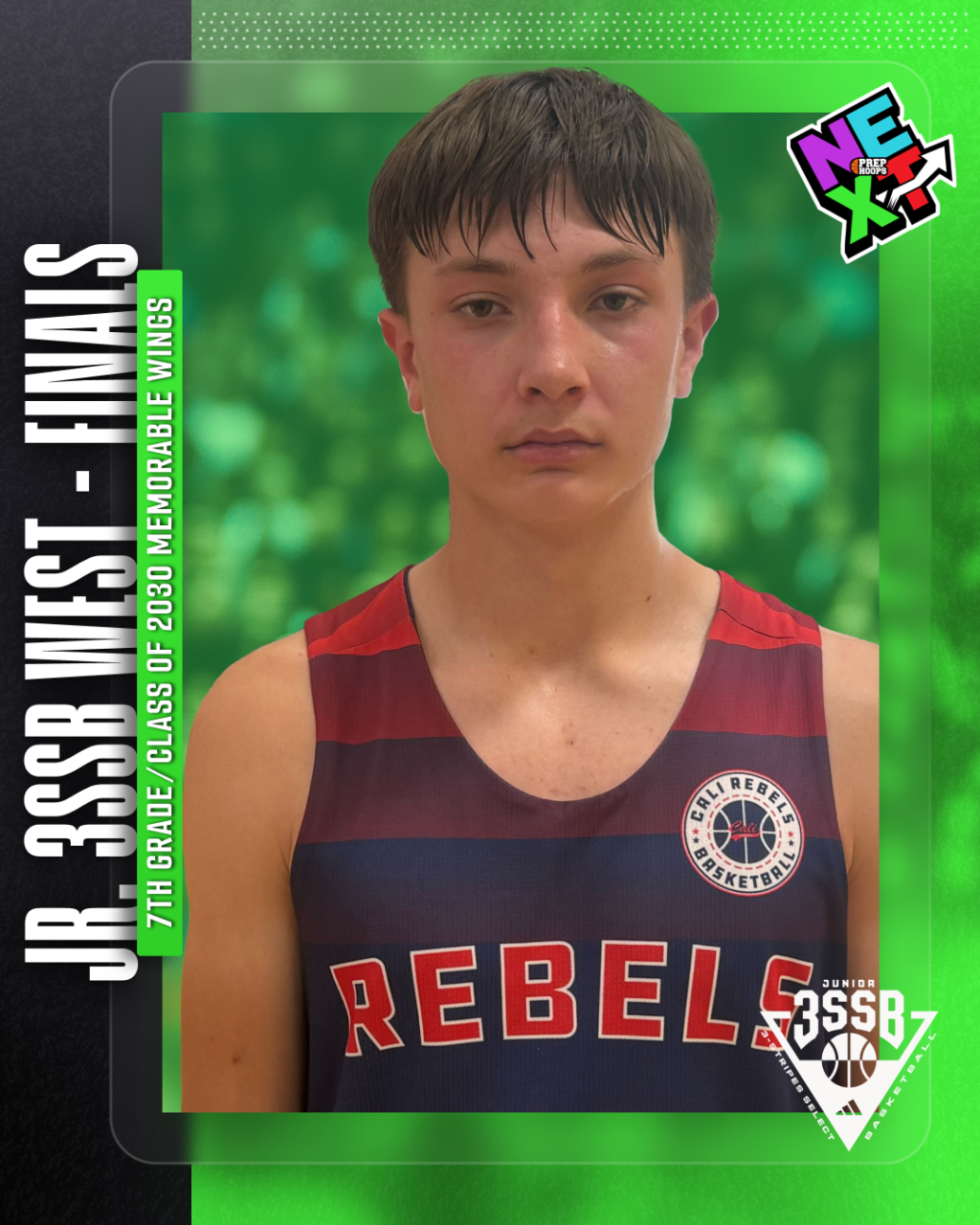 Jr. 3SSB West &amp;#8211; Finals:7th Grade/Class of 2030 Memorable Wings