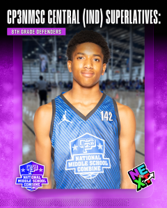 CP3NMSC Central (IND) Superlatives: 8th Grade Defenders