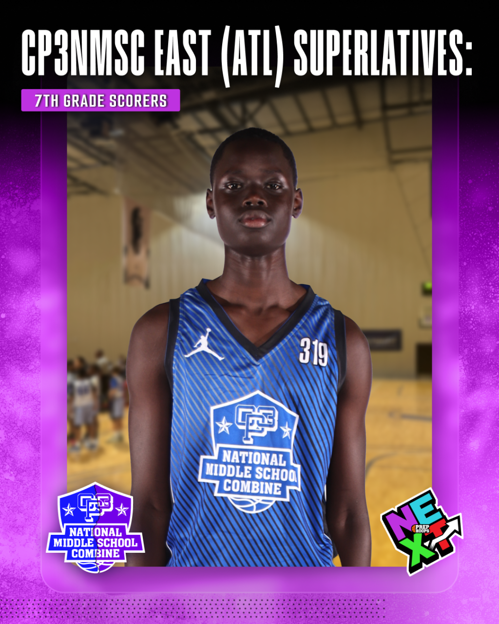 CP3NMSC East (ATL) Superlatives: 7th Grade Scorers