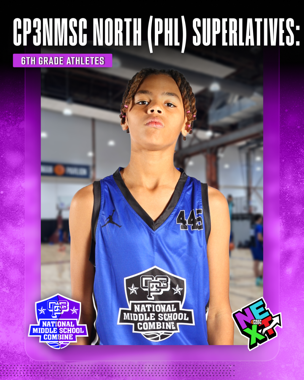 CP3NMSC North (PHL) Superlatives: 6th Grade Athletes