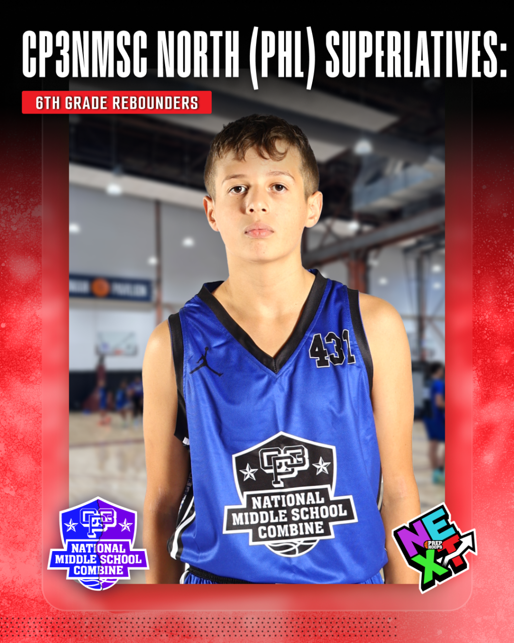 CP3NMSC North (PHL) Superlatives: 6th Grade Rebounders