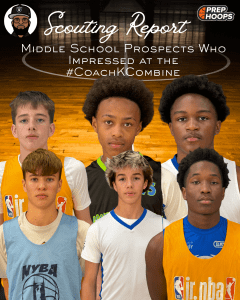 Middle School Prospects Who Impressed at the CoachKCombine