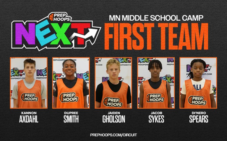 Prep Hoops Next Minnesota: Middle School All-Camp Teams