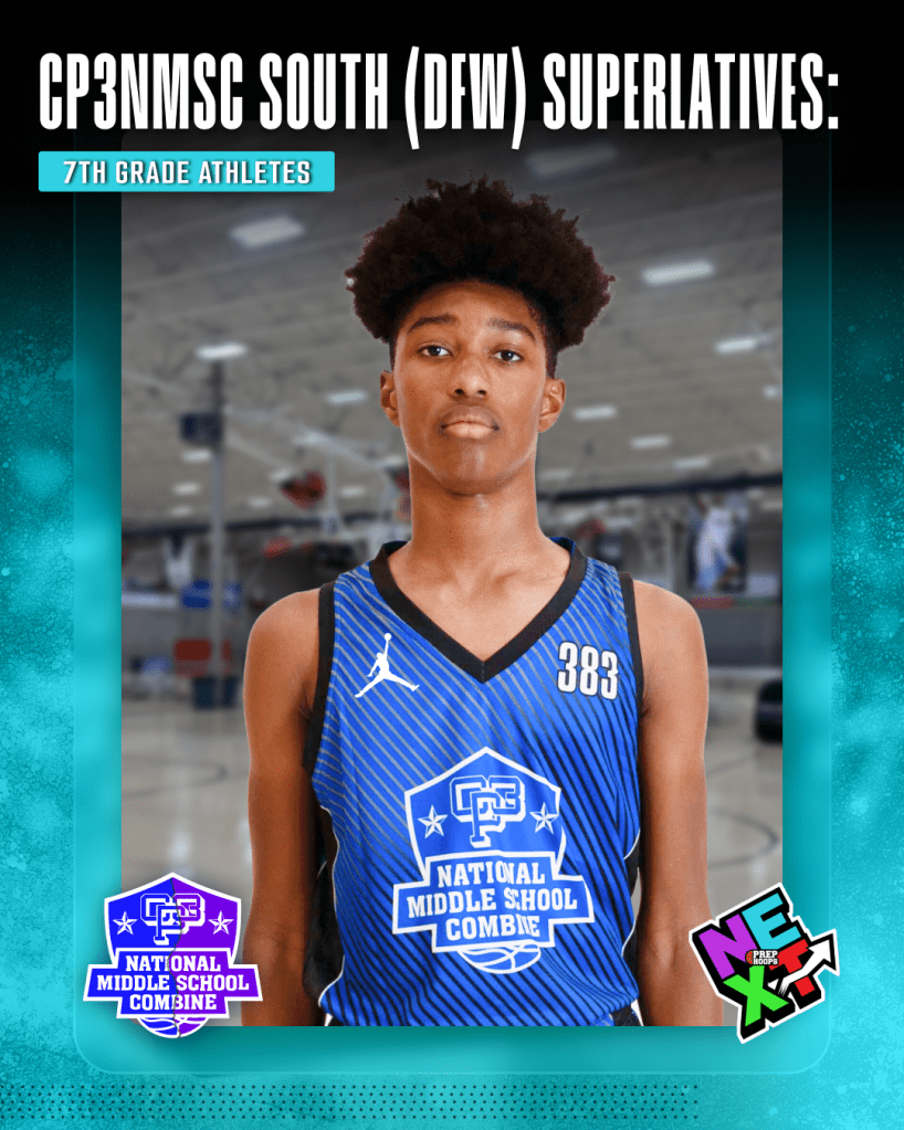 CP3NMSC South (DFW) Superlatives: 7th Grade Athletes
